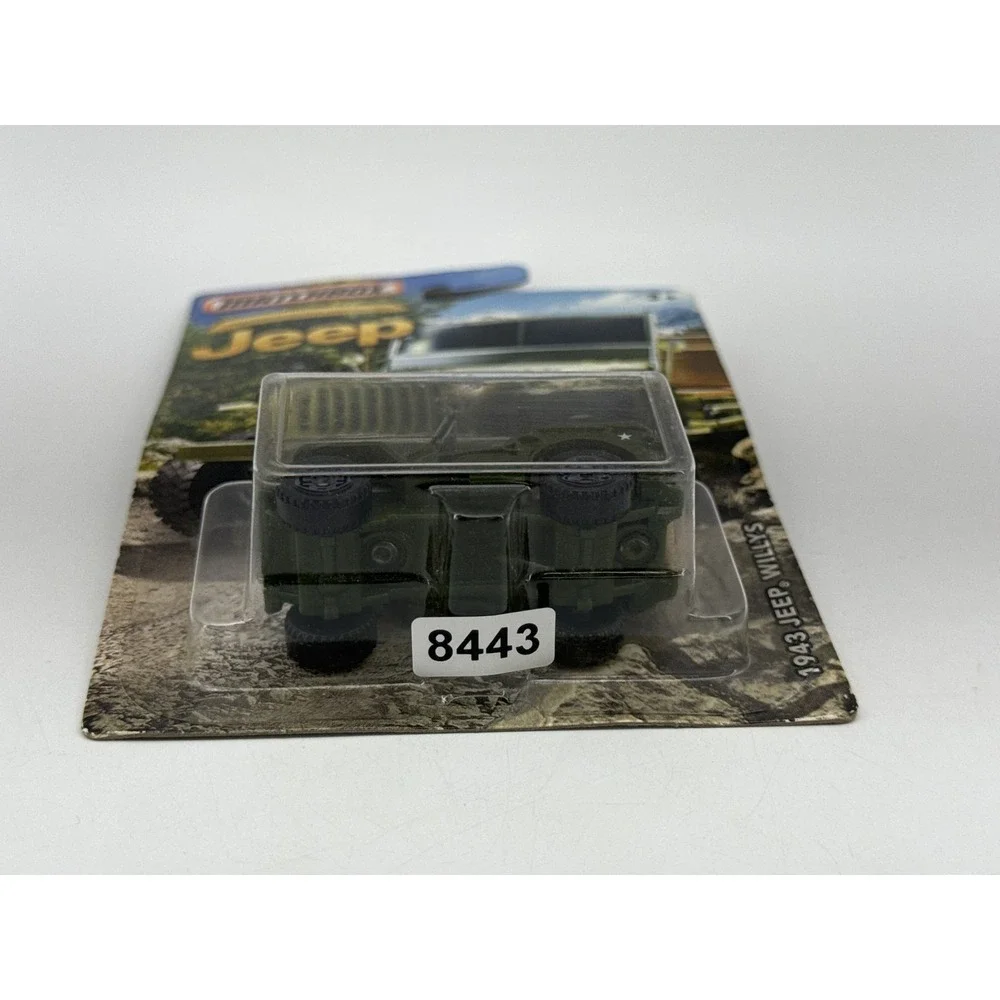 Matchbox Jeep Willys Die Cast Model Military Vehicle Green Limited Edition